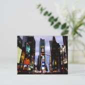 タイムズスクエアポストカードニューヨーク ポストカード (スタンド正面)