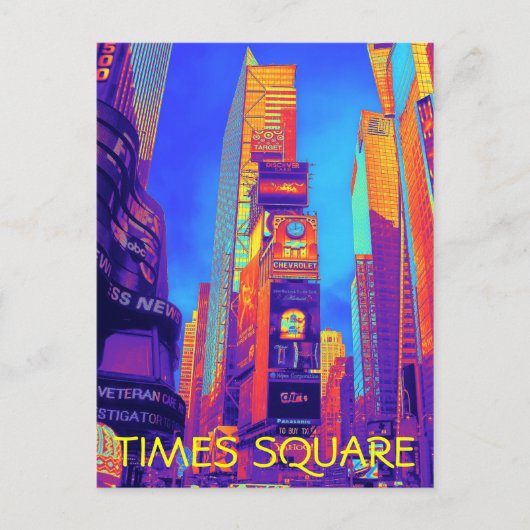 タイムズスクエアポストカード ポストカード (正面)