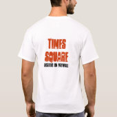 タイムズスクエアミニ Tシャツ (裏面)