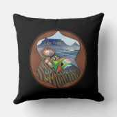 タイムズスクエアレザー枕 クッション (裏面)