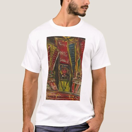 タイムズスクエア エイリアン Tシャツ (正面)