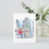 タイムズスクエア、ニューヨーク ポストカード (スタンド正面)