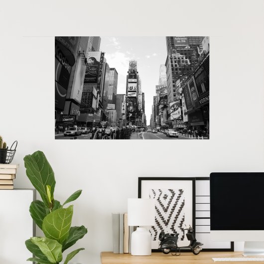 タイムズスクエア ポスター (ホームオフィス)