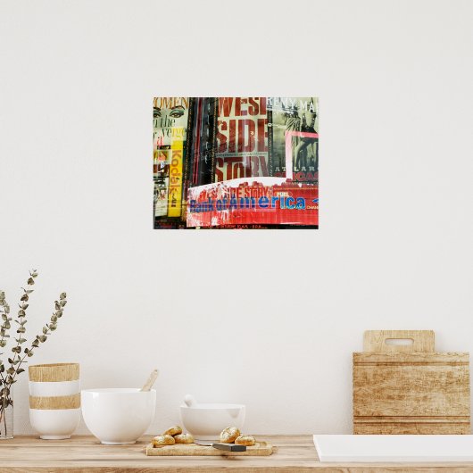 タイムズスクエア ポスター (キッチン)