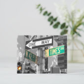 タイムズスクエアB&W ポストカード (スタンド正面)