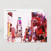 タイムズスクエアNYC ポストカード (正面/裏面)