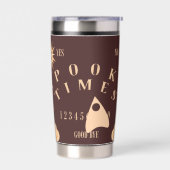 タイムズスピリッ不気味トボードハロウィンモットー 保温保冷タンブラー (左面)