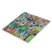 タイムズ6 x 6のセラミックタイルのサイン タイル (側面)