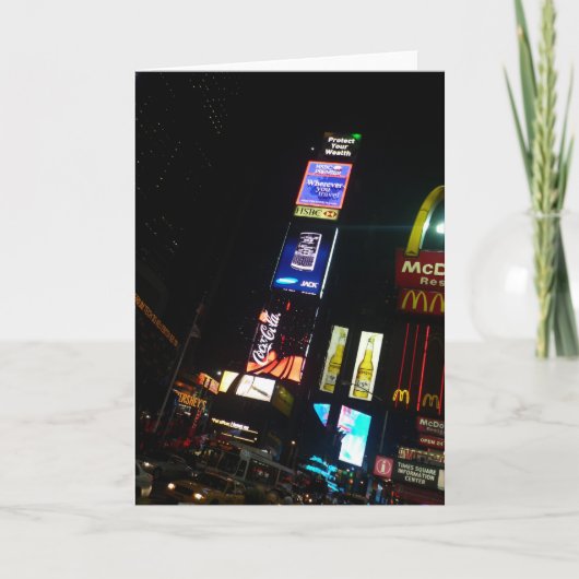 タイムズ・スクエアのシンボルや象徴 カード (正面)