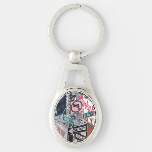 タイムズ・スクエアのシンボルや象徴 キーホルダー (正面)