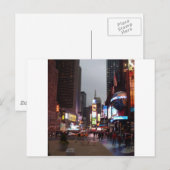 タイムズ・スクエアニューヨーク ポストカード (正面/裏面)