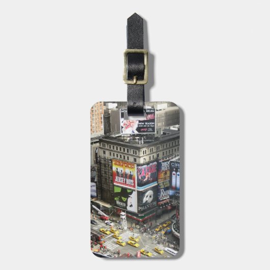 タイムズ・スクエア ラゲッジタグ (正面縦)
