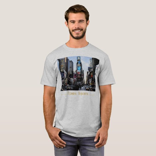 タイムズ・スクエア Tシャツ (正面フル)