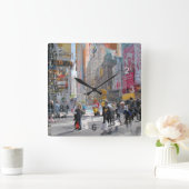 タイムズ・スクエアNY. スクエア壁時計 (ホーム)