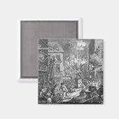 タイムズ、プレートI、1762 マグネット (正面/裏面)