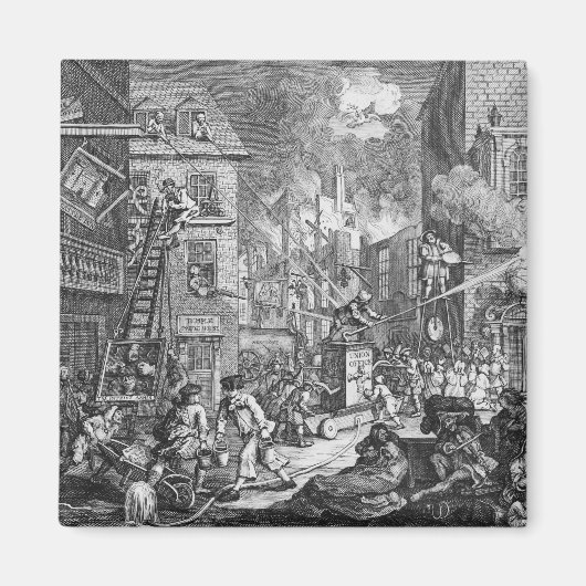 タイムズ、プレートI、1762 マグネット (正面)