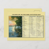 タイムセーおもしろいバー，怠惰な人のために ポストカード (正面/裏面)