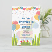 タイムツフィエスタ2ndバースデーピナータ招待状 招待状 (スタンド正面)