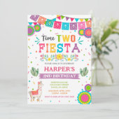 タイムトゥフィエスタ誕生日招待状 招待状 (スタンド正面)