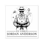 タイムトラベラー探偵本切手 セルフインキングスタンプ (デザイン)