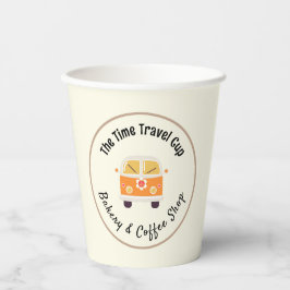 タイムトラベラー コーヒー ビジネス ペーパーカップ