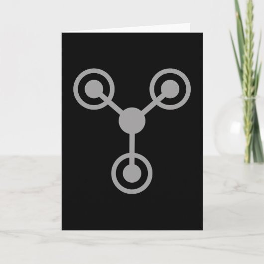 タイムトラベルマシンで80に戻る カード (正面)