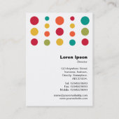 タイムトラベル – カラー02 名刺 (裏面)