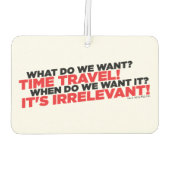 タイムトラベル カーエアーフレッシュナー (裏面)