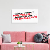 タイムトラベル キャンバスプリント (インサイチュ (リビング))