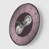 タイムトラベル~タイムベンディング~クロノキネシス~ ラージ壁時計 (傾斜)