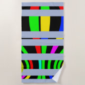 タイムトラベル ビーチタオル (正面)