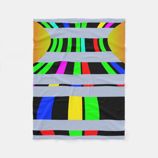 タイムトラベル フリースブランケット (正面)