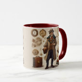 タイムトラベル マグカップ (正面右)