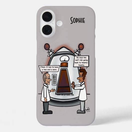 タイムトラベル Case-Mate iPhoneケース (裏面)