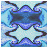 タイムトンネル（青） ファブリック (クローズアップ)