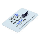 タイムドアキャビンで思い出を一周 マグネット (左側)