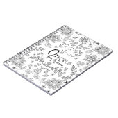 タイムノートに一度に2つのトーンを付ける ノートブック (左側)