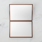 タイムハロウィーンダックスのトリックまたはトリートメント カード (内部)