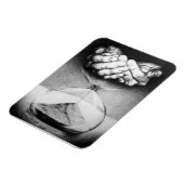 タイムハンドヘルズペンシルスケッチ超現実美術 マグネット (左側)