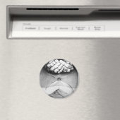 タイムハンドヘルズペンシルスケッチ超現実美術 マグネット (インサイチュ (食洗機))