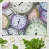 タイムピースのキッチンタオル キッチンタオル (折り畳み)