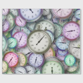 タイムピースのラッピング紙 ラッピングペーパー (フラット)