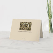 タイムピースグリーティングカード カード (裏面)