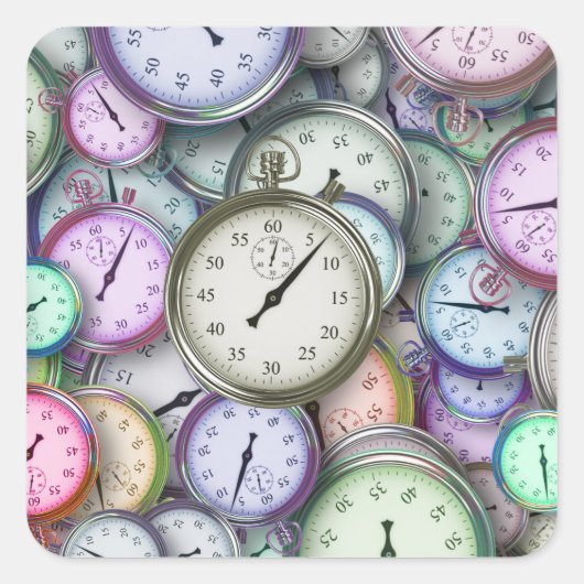 タイムピースシール スクエアシール (正面)