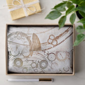 タイムピースワープパターン 薄葉紙 (ギフト)