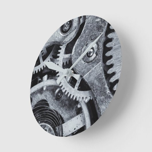 タイムピース整備士 ラウンド壁時計 (傾斜)