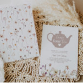 タイムフォーティーフローラ誕生日招待状 招待状