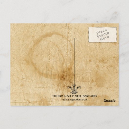 タイムフライはがき ポストカード (裏面)