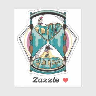 タイムフライステッカー シール