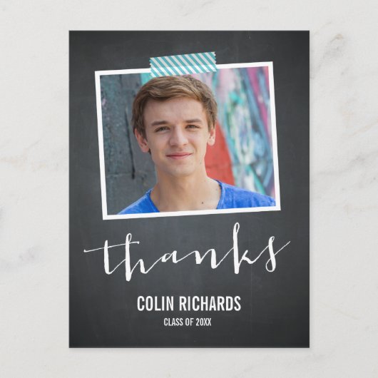 タイムフライ卒業サンキューカード ポストカード (正面)